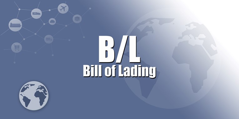 BILL OF LADING OU CONNAISSEMENT MARITIME